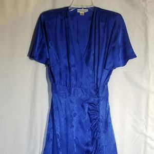 Silk, Vintage Spanish inspired style dress